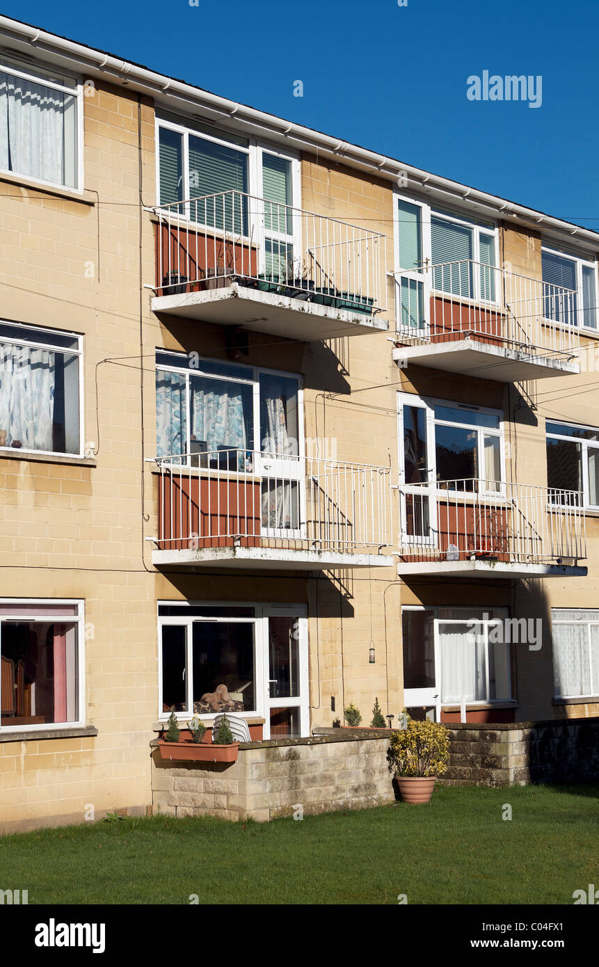 Flats bath Somerset England uk Stock Photo Alamy