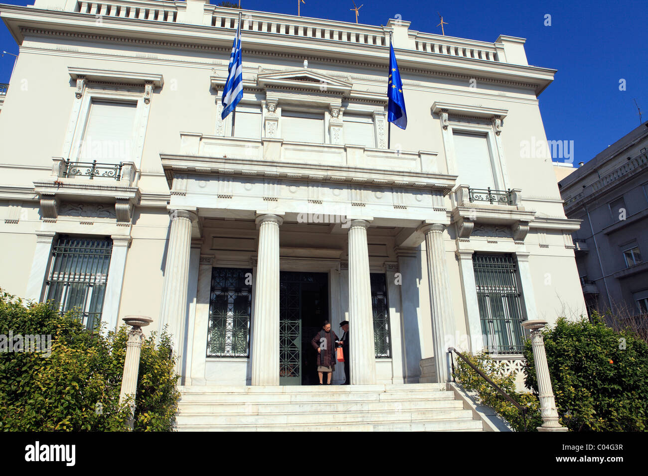 europe greece athens the benaki museum Stock Photo