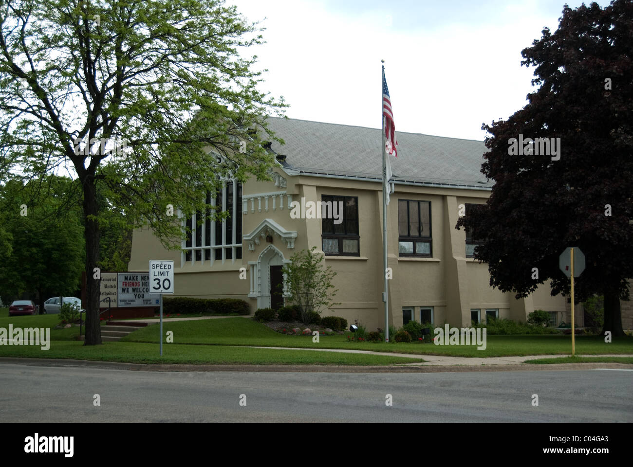 Memorial United Methodist Church; 2935 Sheridan Road; Zion Illinois