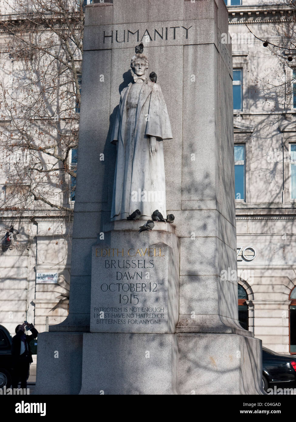 Edith cavell statue in london hires stock photography and images Alamy
