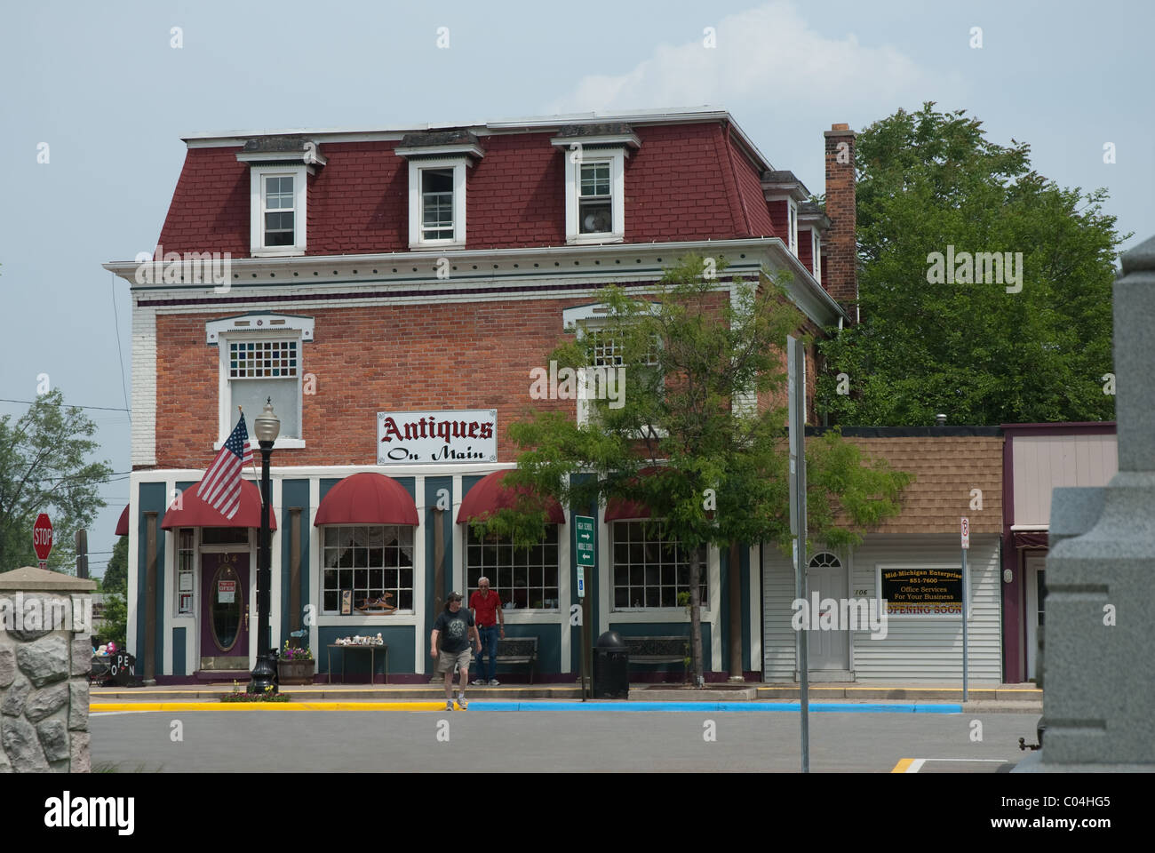 Antique Store; Downtown Stockbridge Village of Stockbridge; Michigan