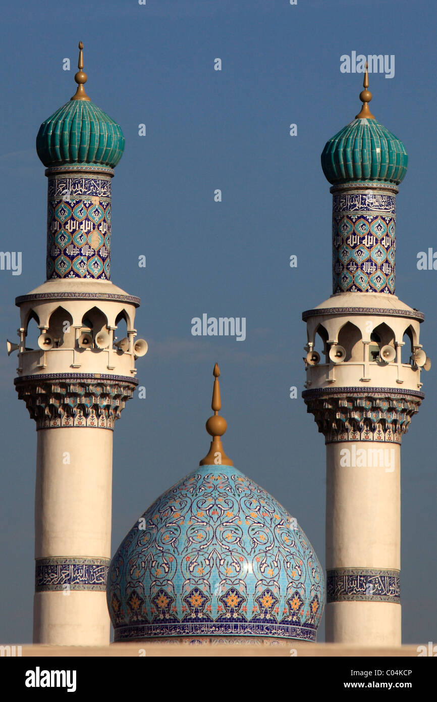 United Arab Emirates, Sharjah, Iranian Mosque, Stock Photo