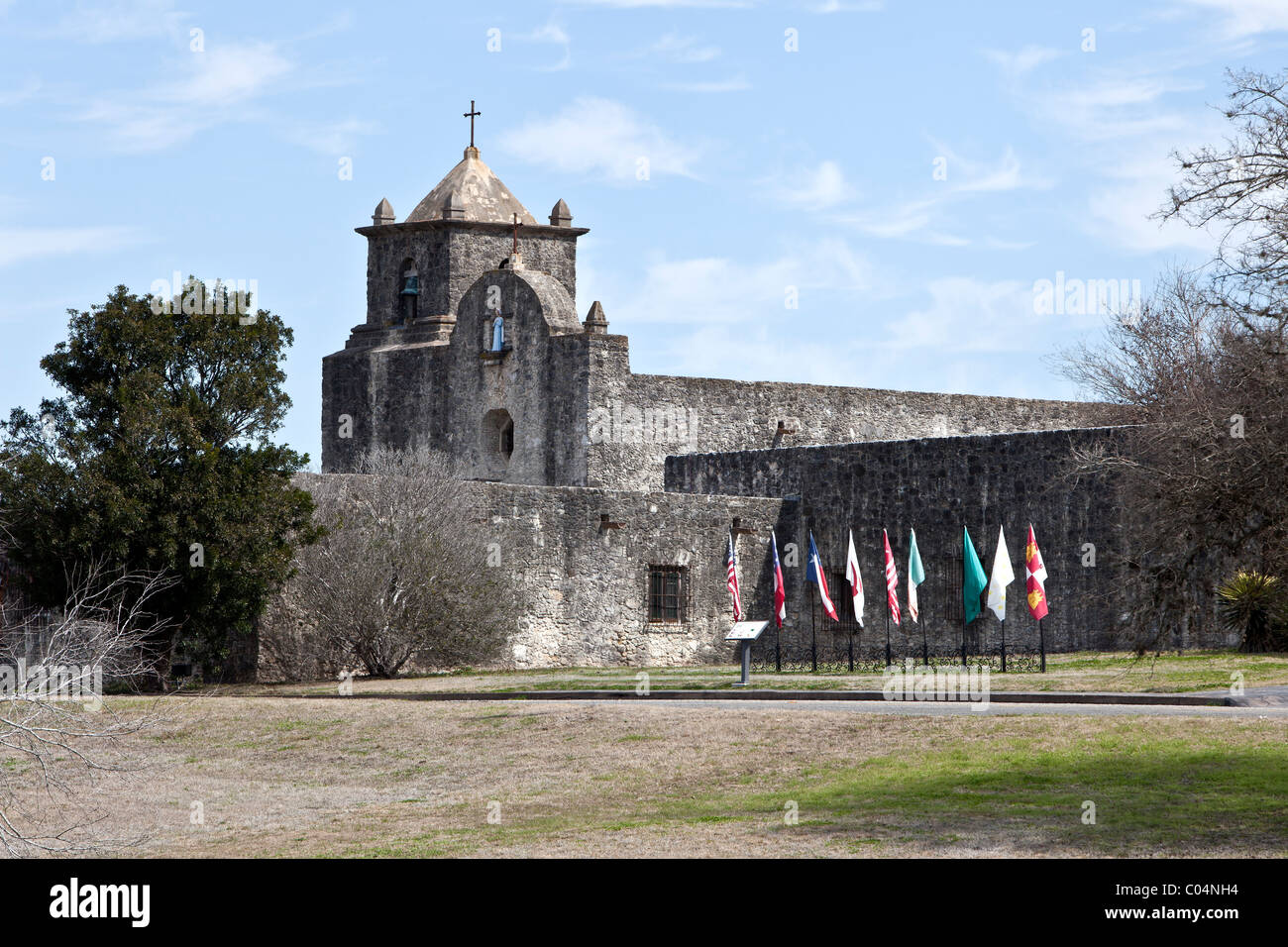 Presidio La Bahia, Spanish Fort Stock Photo