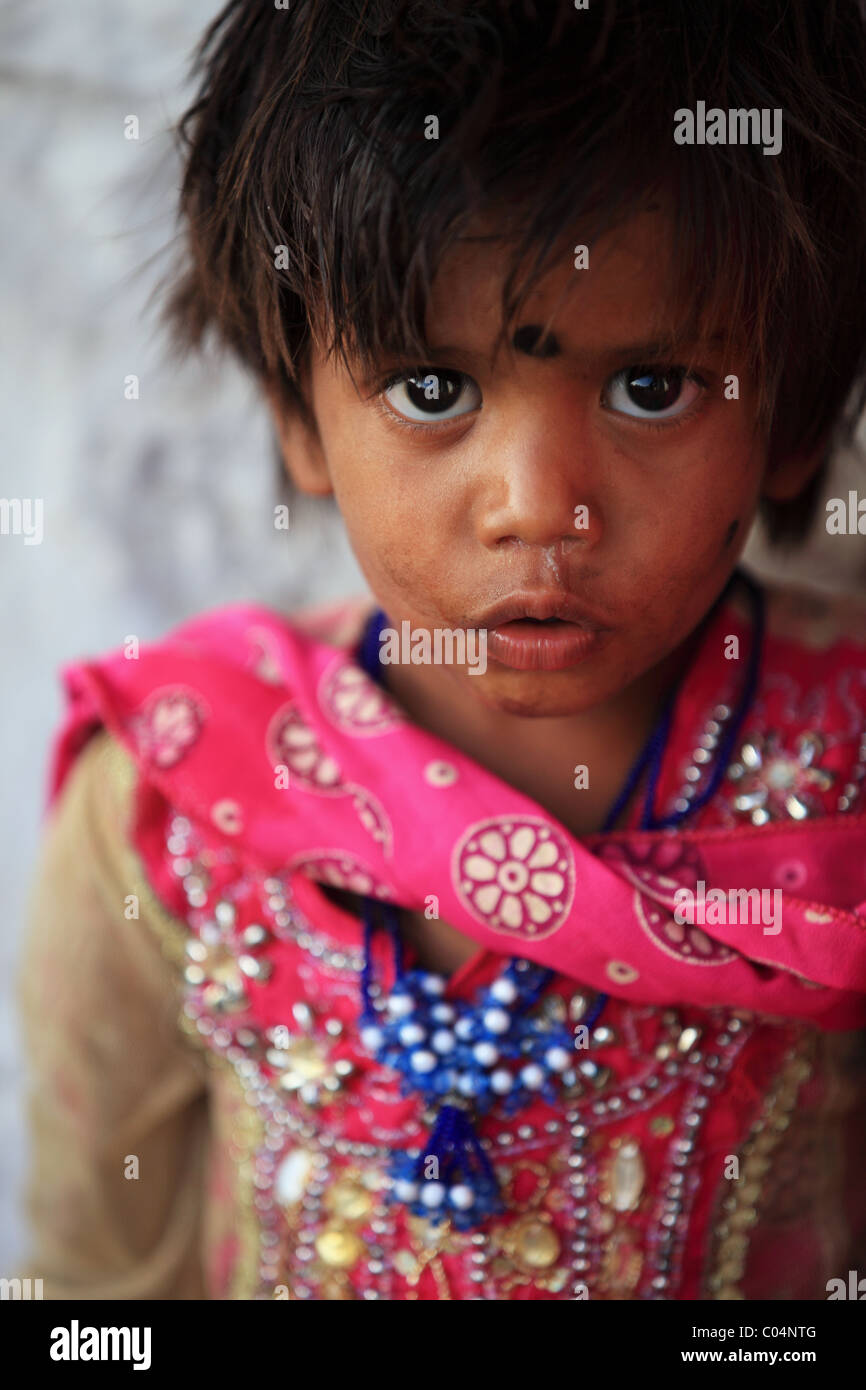 girl Andhra Pradesh South India Stock Photo - Alamy
