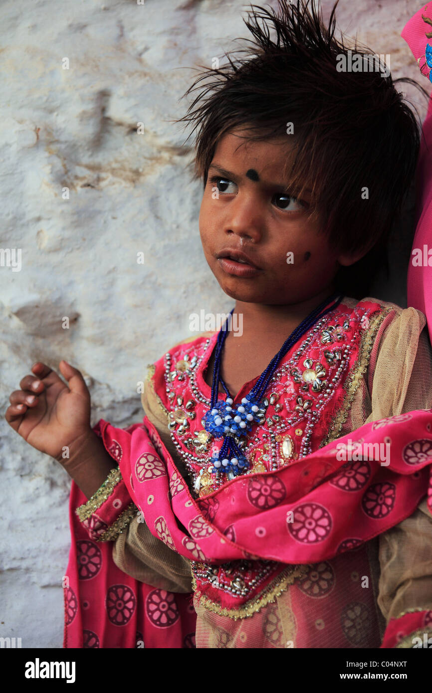girl Andhra Pradesh South India Stock Photo - Alamy