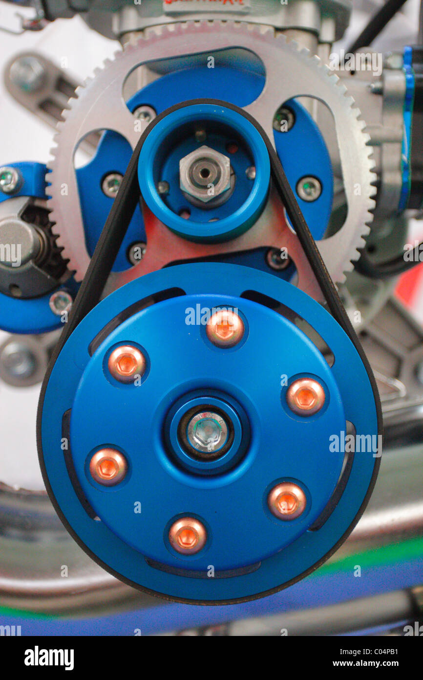 aircraft piston engine Stock Photo Alamy