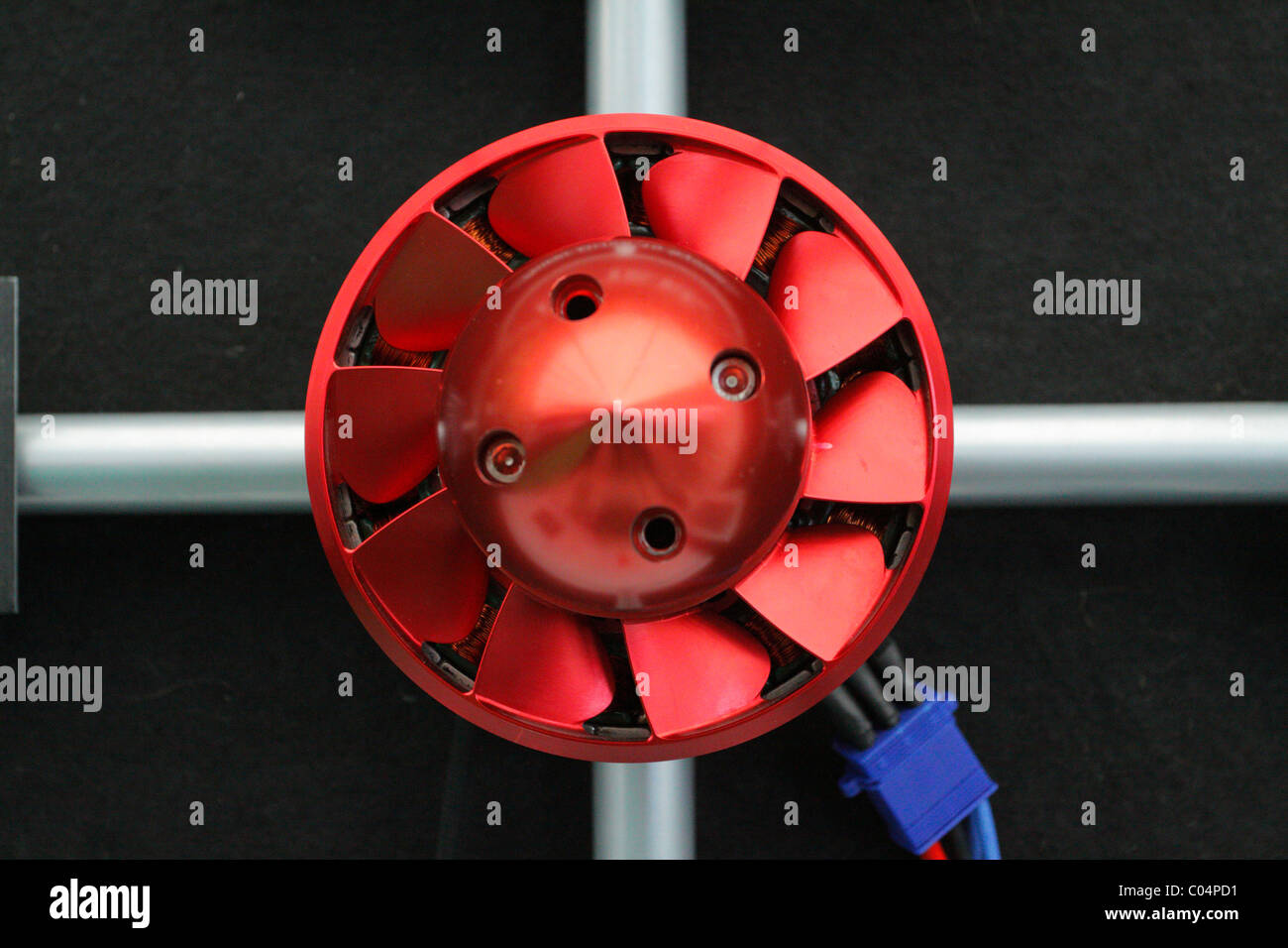 Yuneek electric aircraft engine Stock Photo Alamy