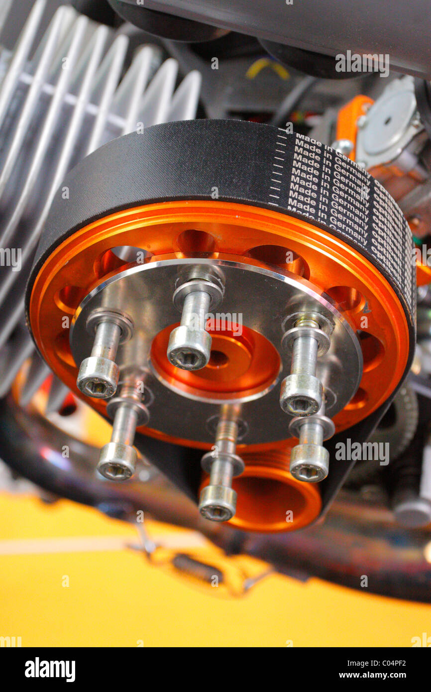 aircraft piston engine Stock Photo Alamy