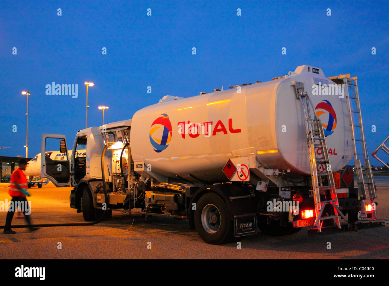 Aviation fuel truck hi-res stock photography and images - Alamy