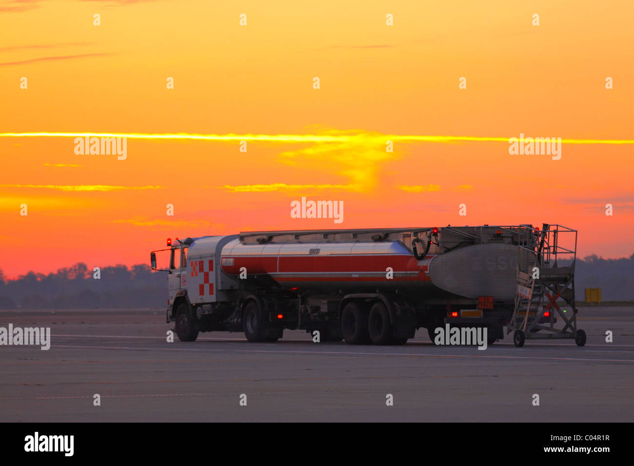 Aviation fuel truck hi-res stock photography and images - Alamy