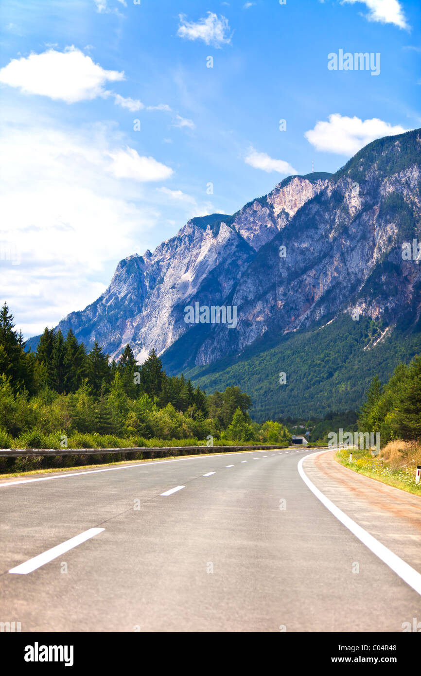 Vertical shot clean asphalt hi-res stock photography and images - Alamy