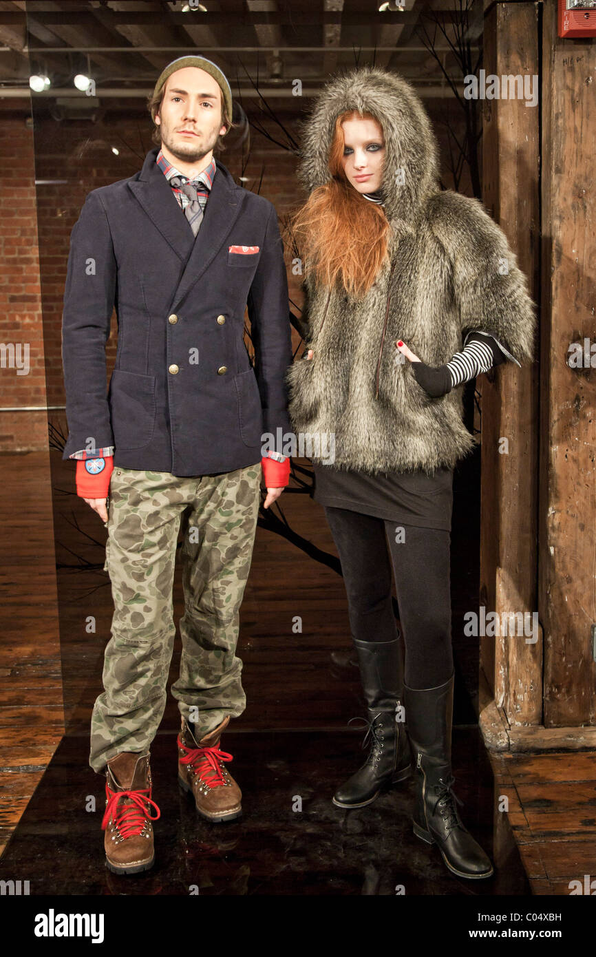 GANT by Michael Bastian 2011 fall winter presentation at New York fashion  week Stock Photo - Alamy