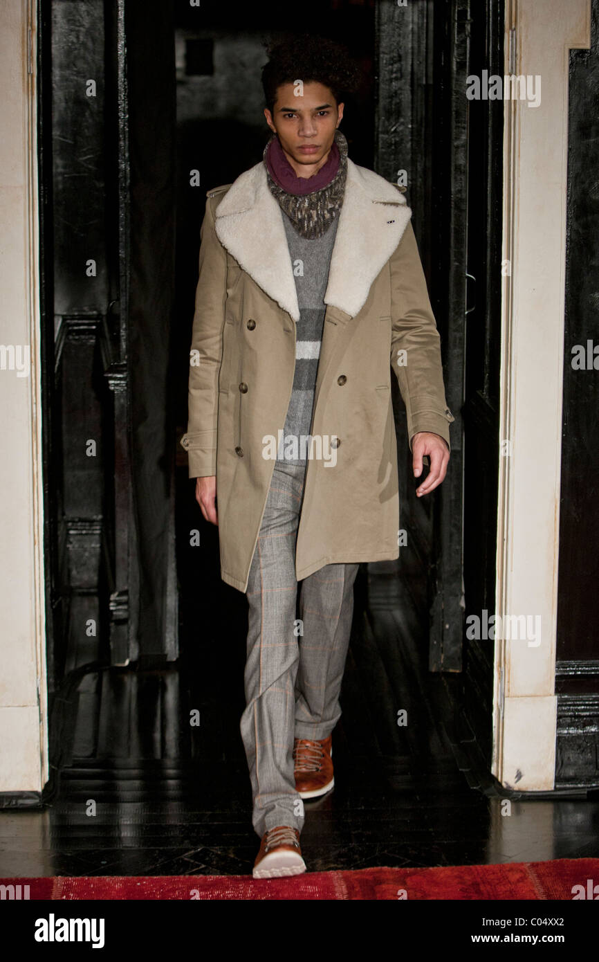 Tommy Hilfiger Mens 2011 fall winter runway presentation at New York  fashion week Stock Photo - Alamy