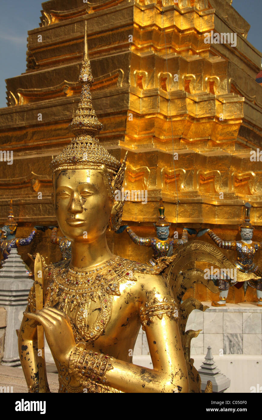 Statue of Buddha in a temple in Thailand Stock Photo - Alamy