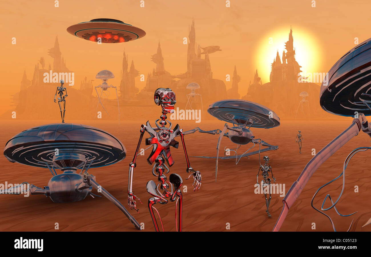 Martian machines hi-res stock photography and images - Alamy