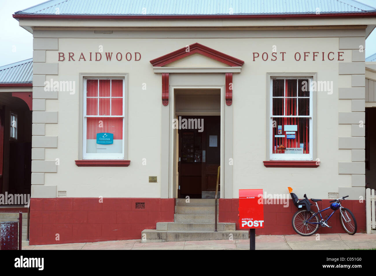 The Post Office at Braidwood, New South Wales Australia Stock Photo Alamy