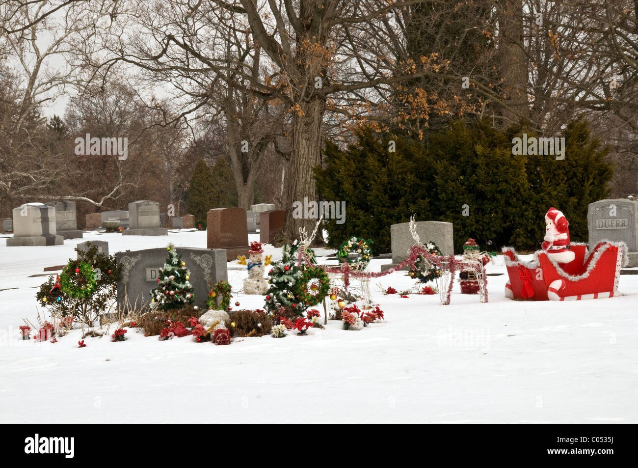 Greenlawn Cemetery Columbus Ohio USA Stock Photo Alamy