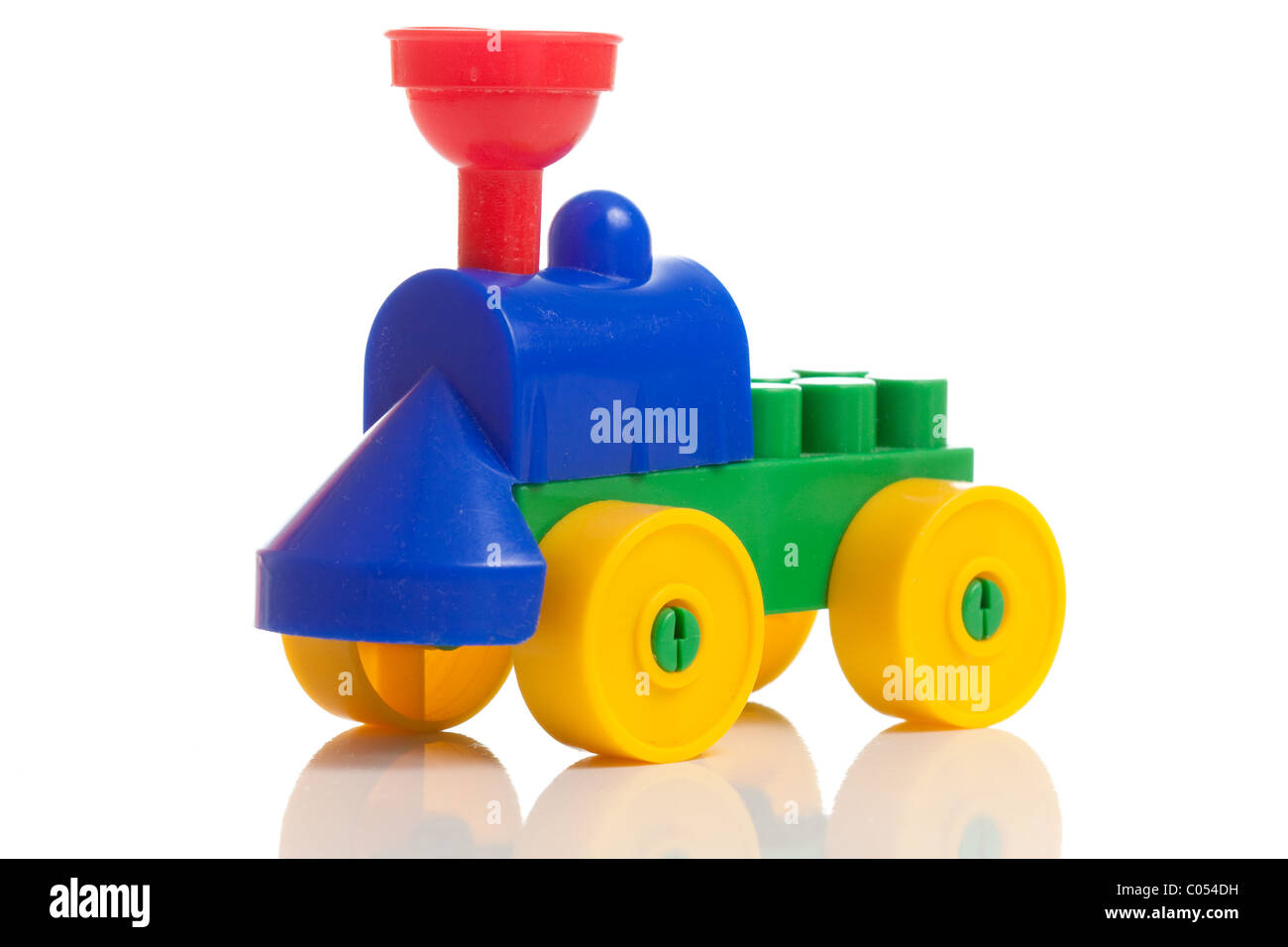 Blue toy train hires stock photography and images Alamy