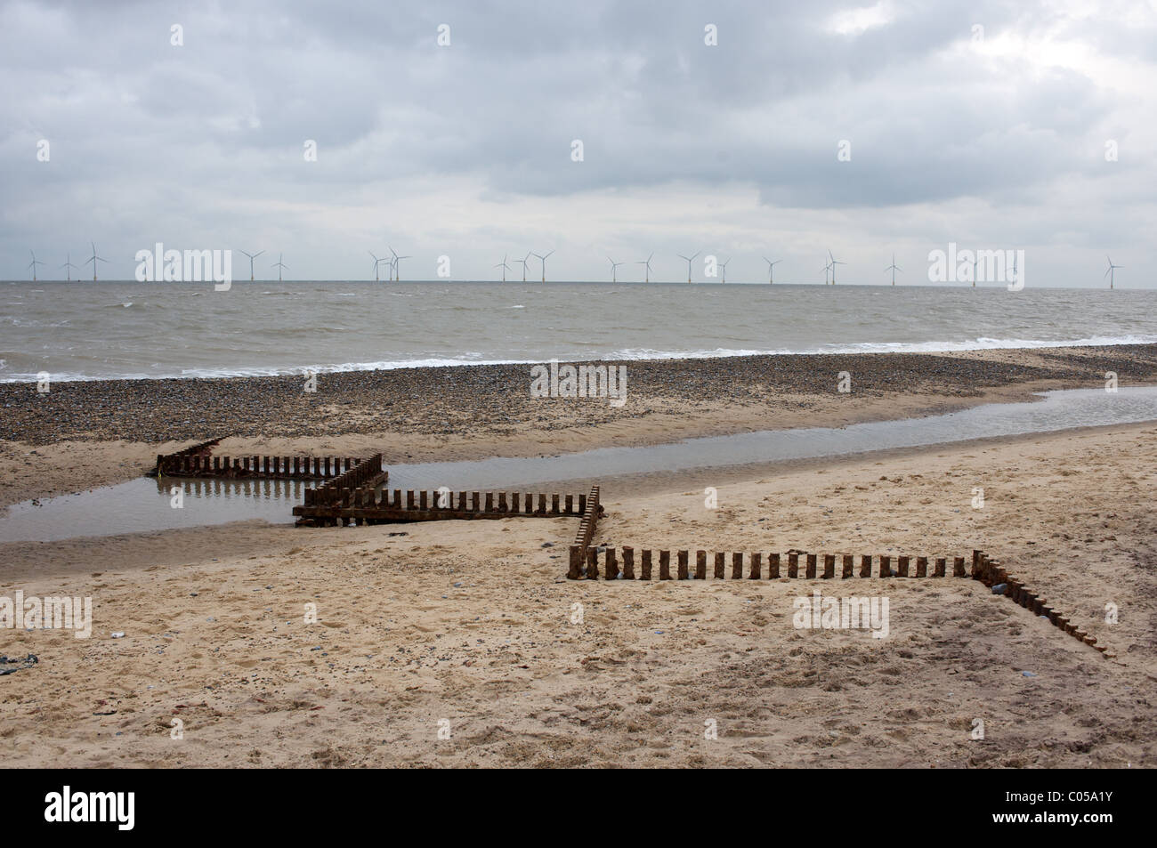 Groynes, CaisteronSea, Norfolk, UK Stock Photo Alamy