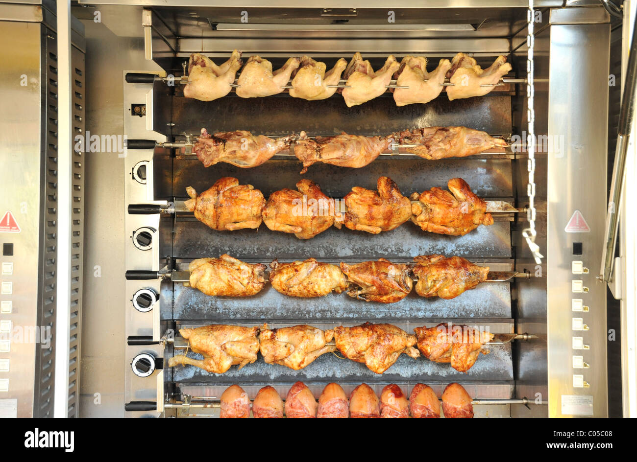 Rotisserie oven hi-res stock photography and images - Alamy