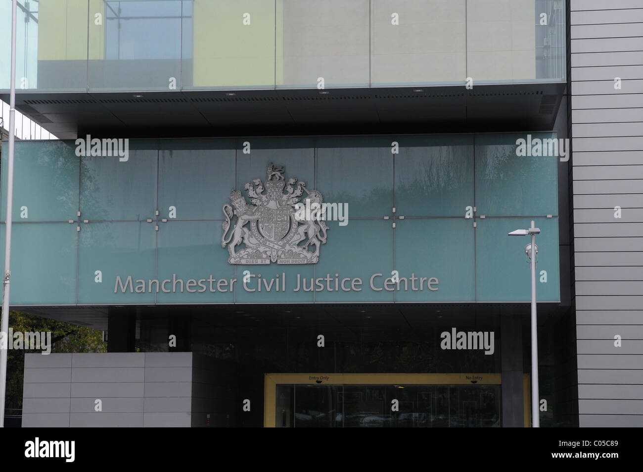 The Civil Justice Centre Manchester England UK Stock Photo