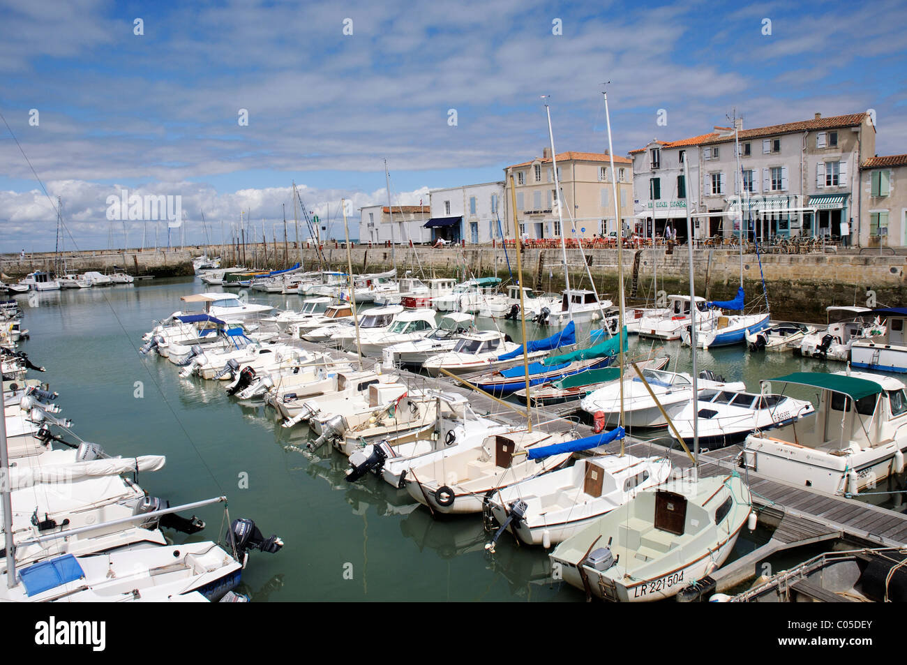 The harbour of St Martin de Re on the Ile de Re near La Rochelle in France  Stock Photo - Alamy