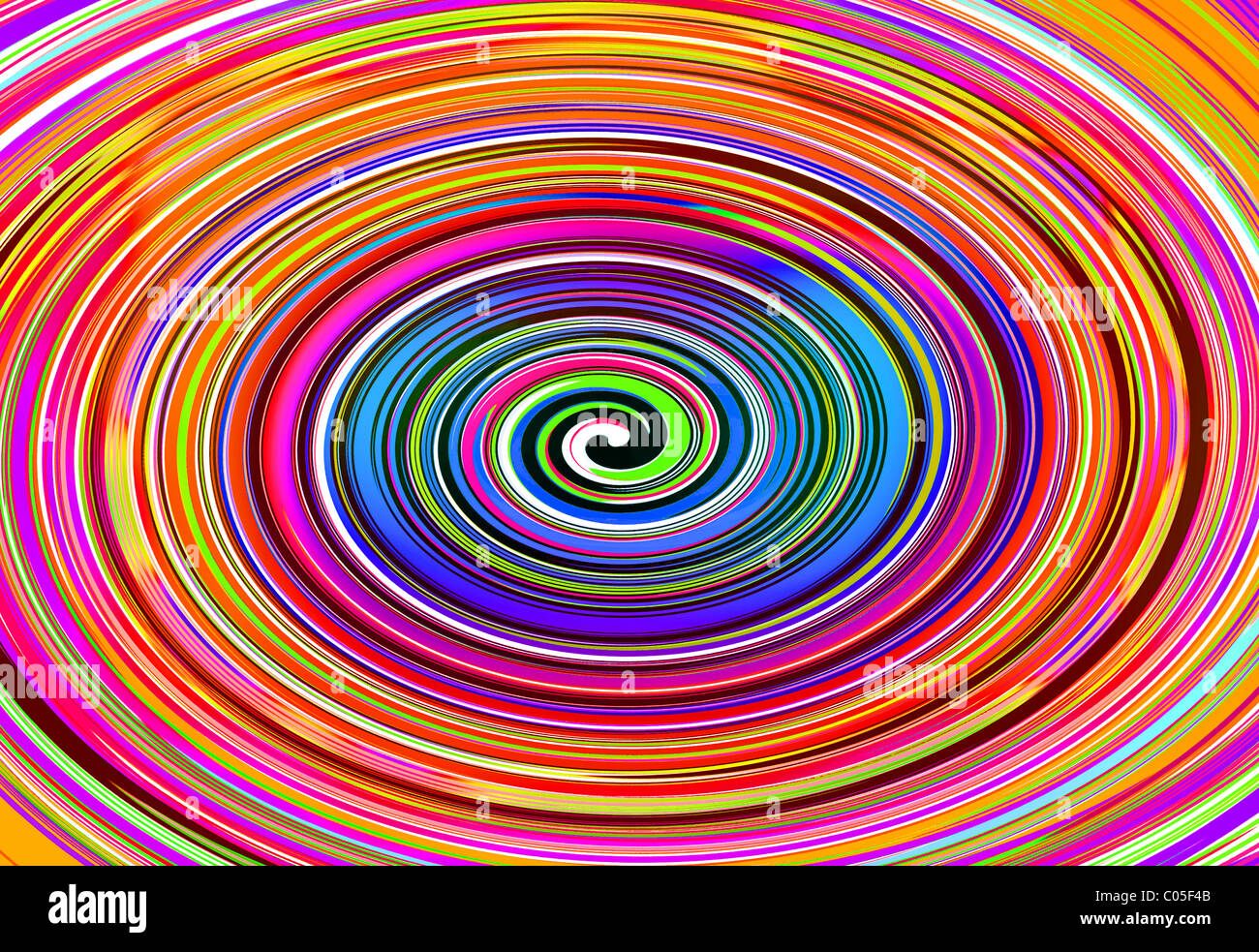 Rotating color  wheel Stock Photo