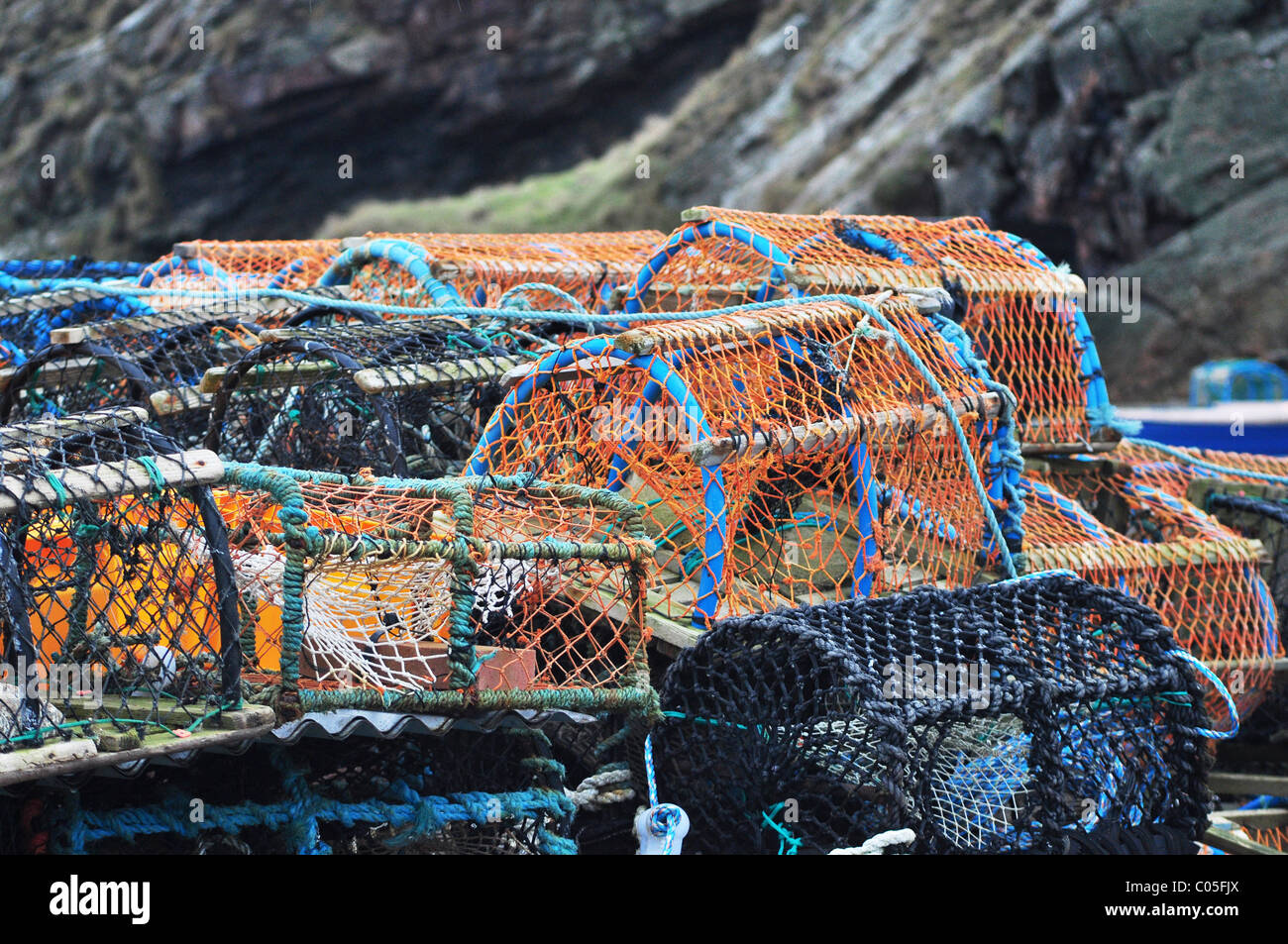 Crab nets hi-res stock photography and images - Alamy