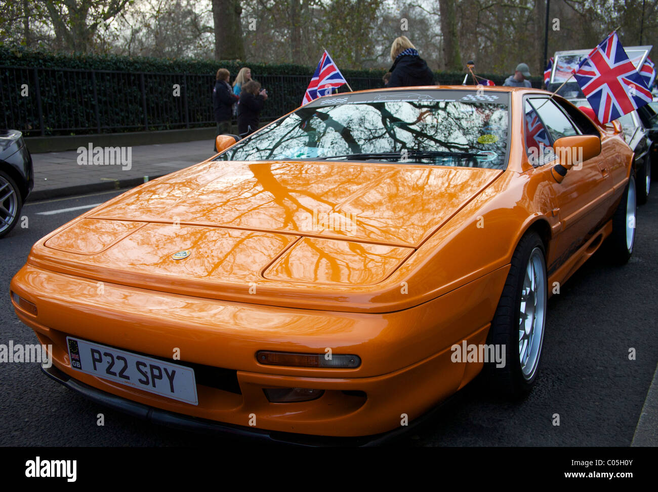 Classic Lotus during the new Years Day Parade London Stock Photo