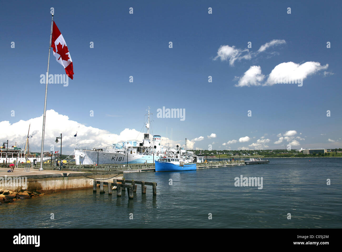 HMCS SACKVILLE HALIFAX NOVA SCOTIA CANADA HALIFAX NOVA SCOTIA CANADA 16 September 2009 Stock Photo