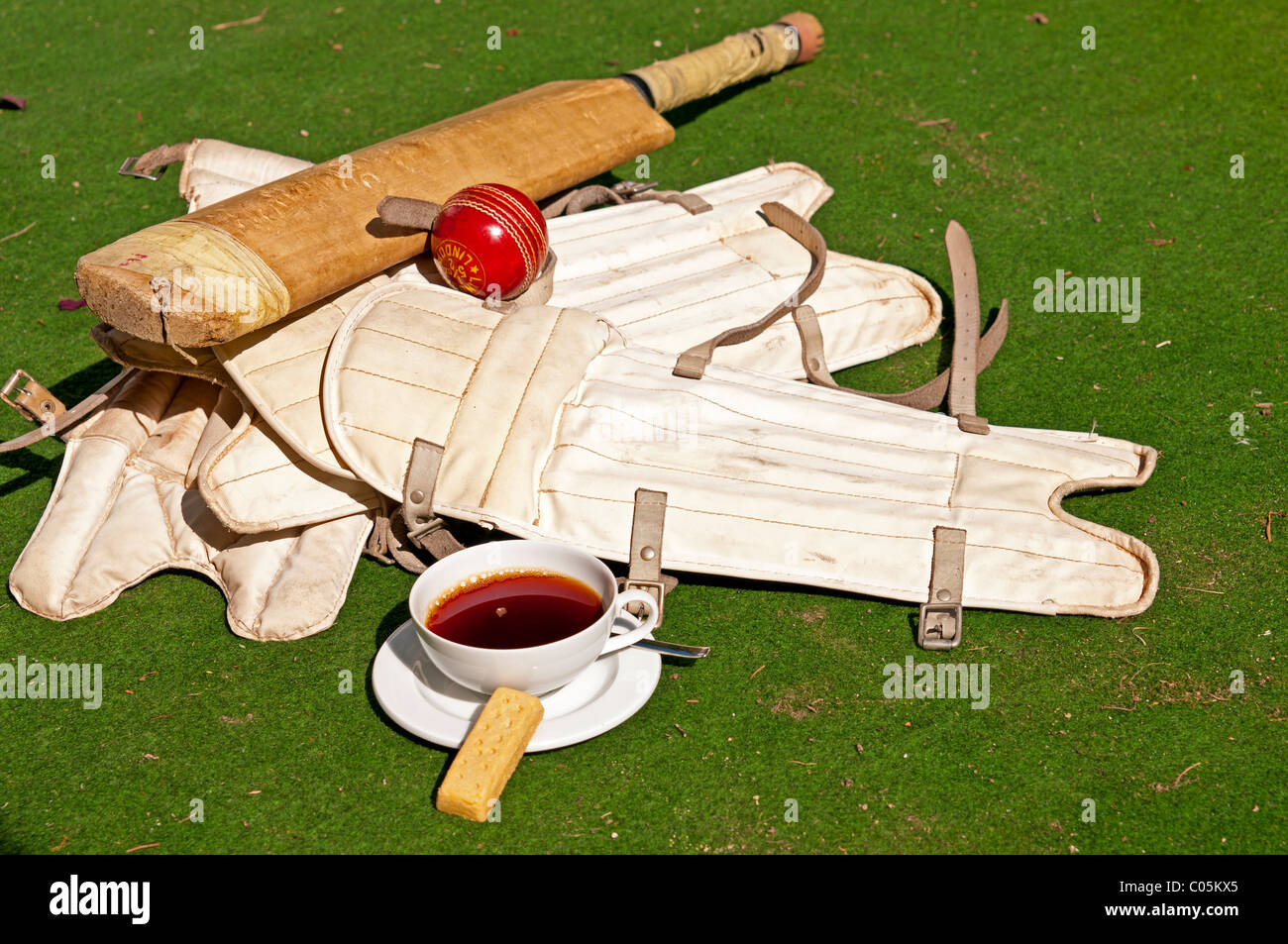 Cricket equipment hires stock photography and images Alamy