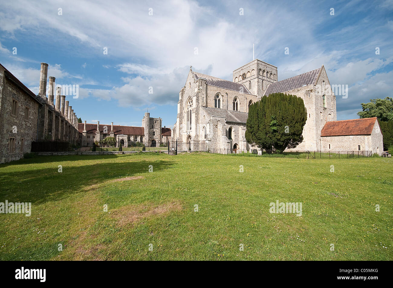 The Hospital of St Cross, Winchester, Hampshire, England, UK Stock