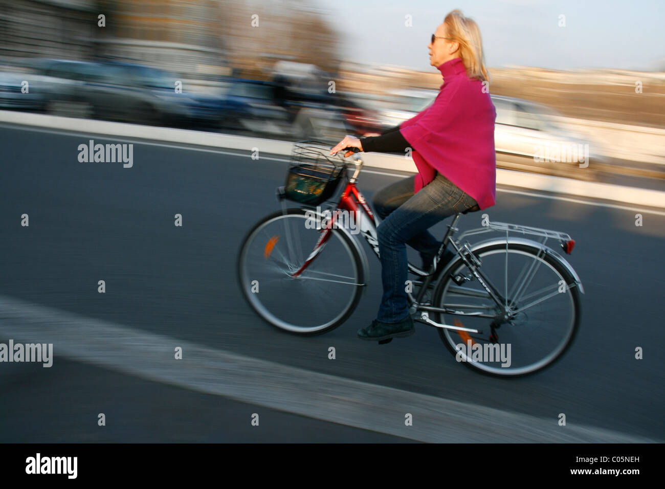 Bike in rome hi-res stock photography and images - Alamy