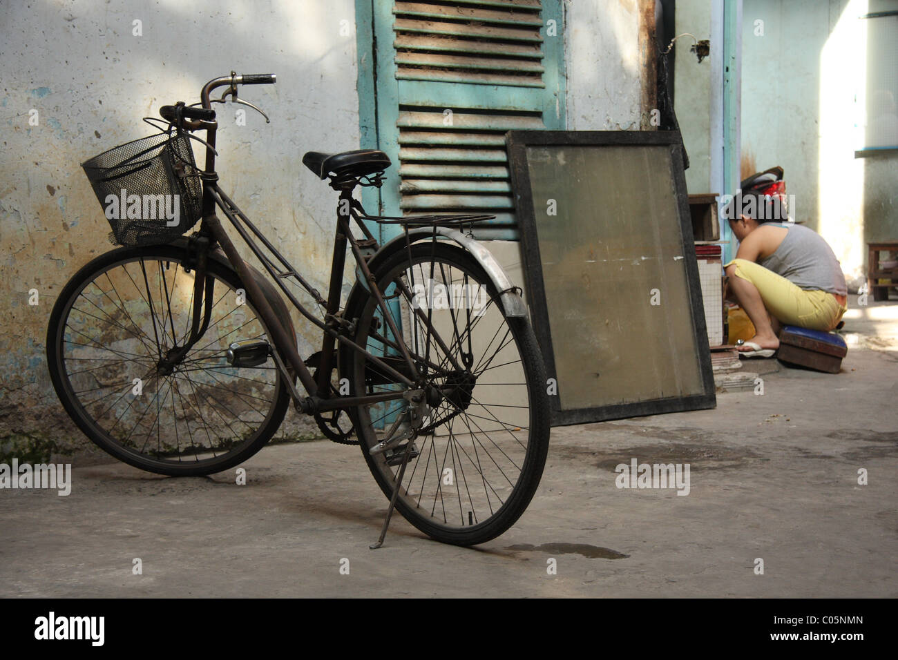 Bike in Vietnam Stock Photo - Alamy