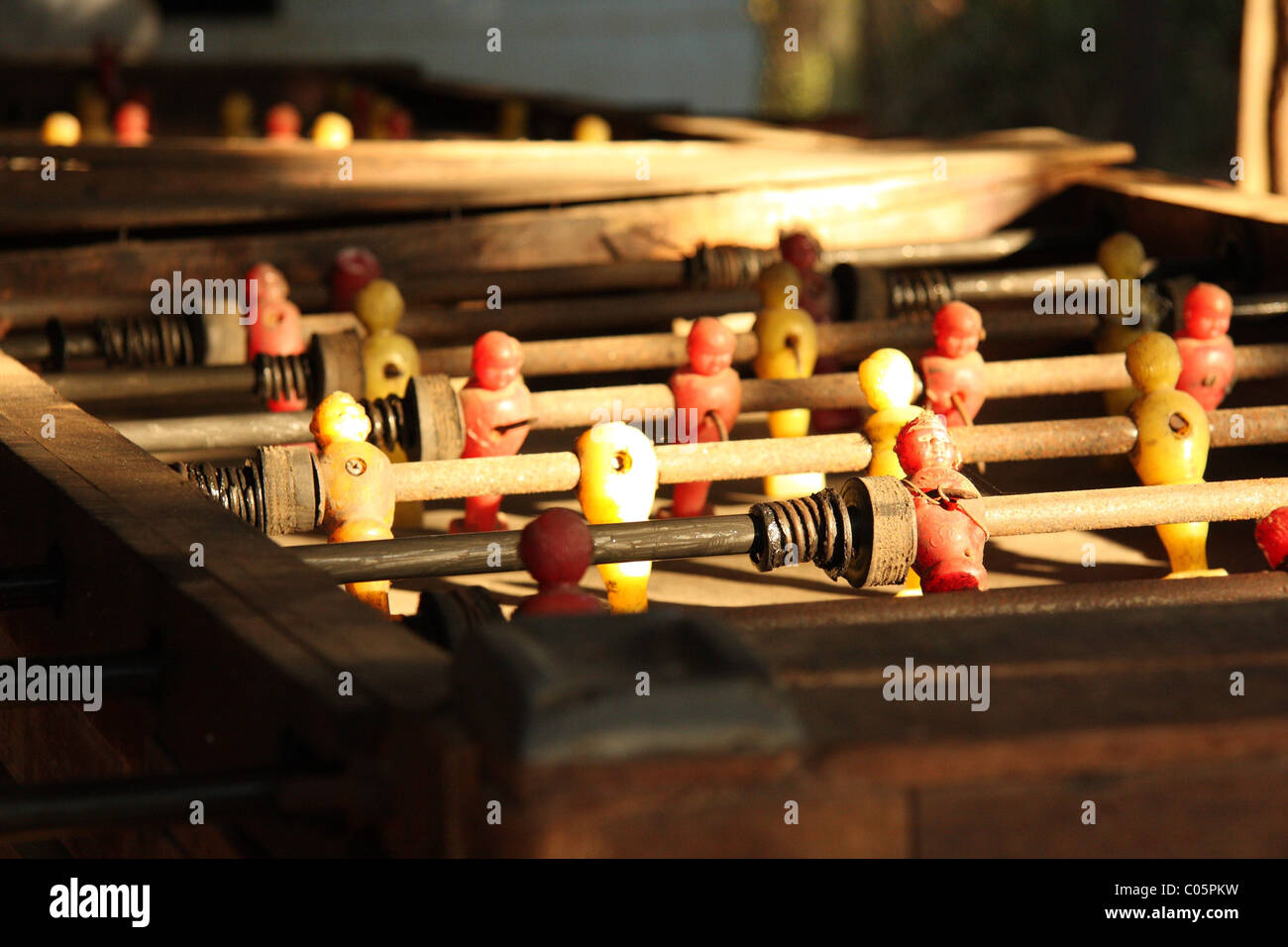 Table football in Vietnam Stock Photo Alamy