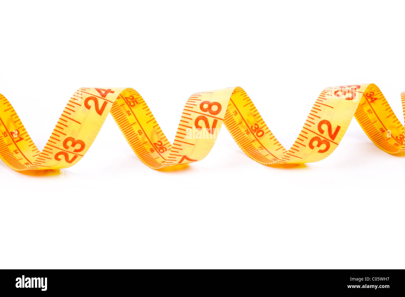 Tape Measure with white background Stock Photo - Alamy