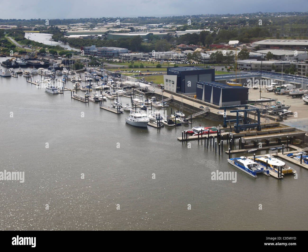Brisbane marina hires stock photography and images Alamy