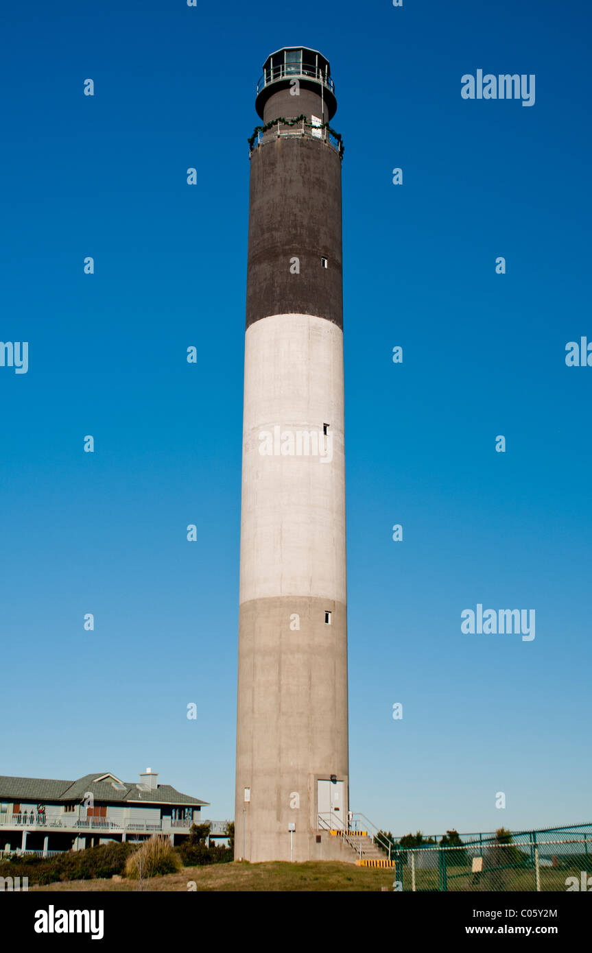 Oak Island Lighthouse Stock Photo Alamy