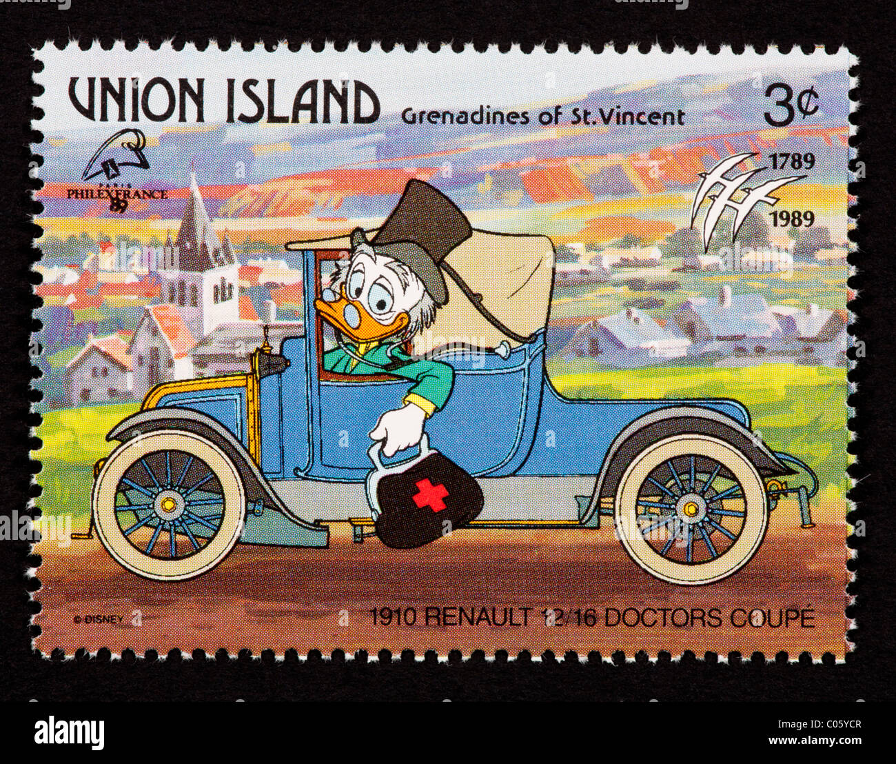 Disney stamp hi-res stock photography and images - Alamy