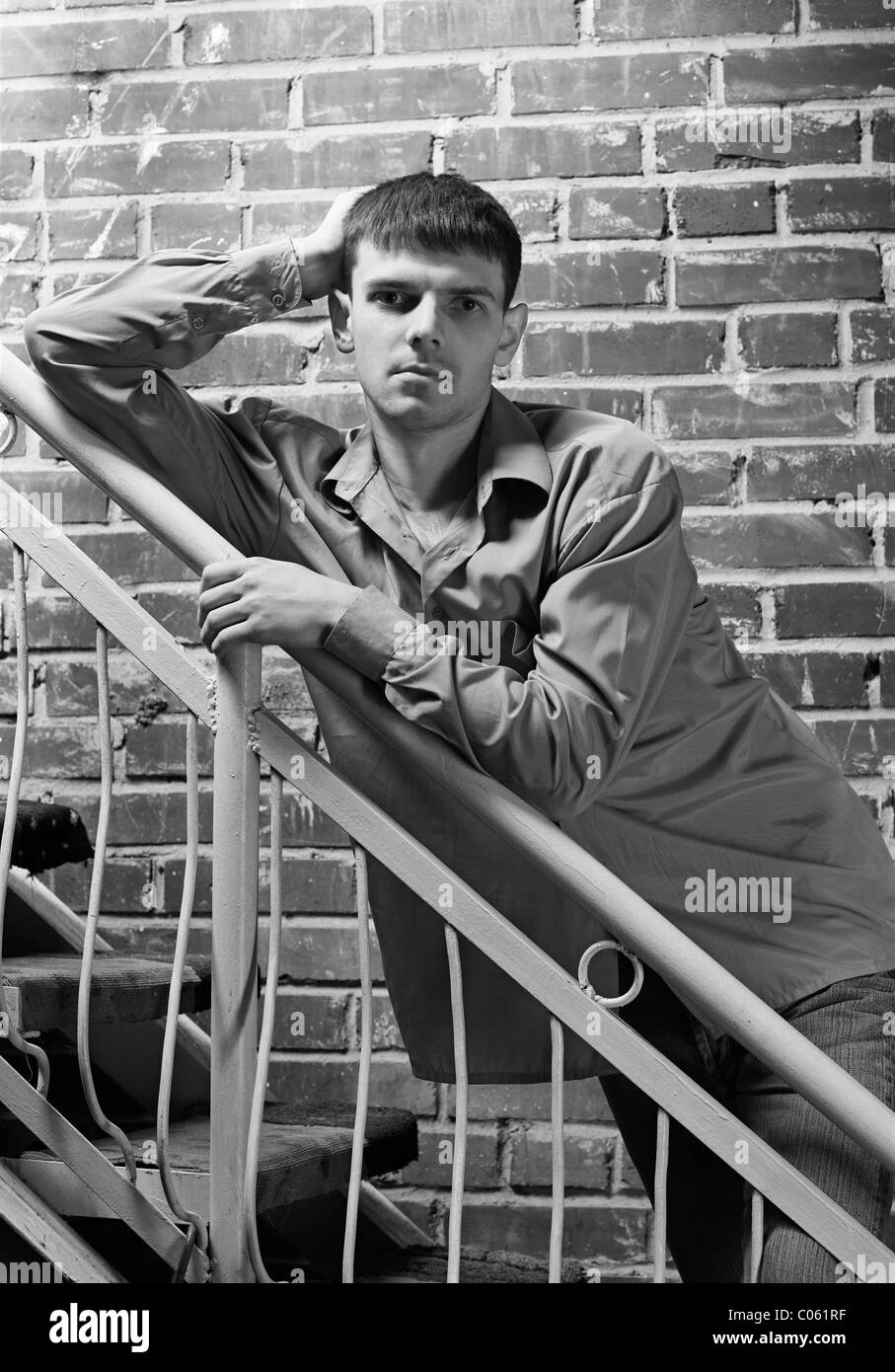 young handsome guy Stock Photo - Alamy