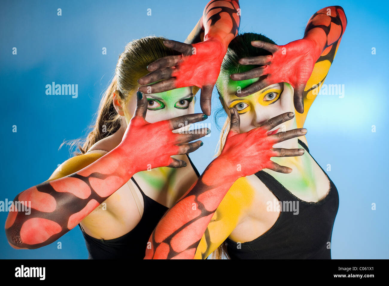 bodypainting Stock Photo