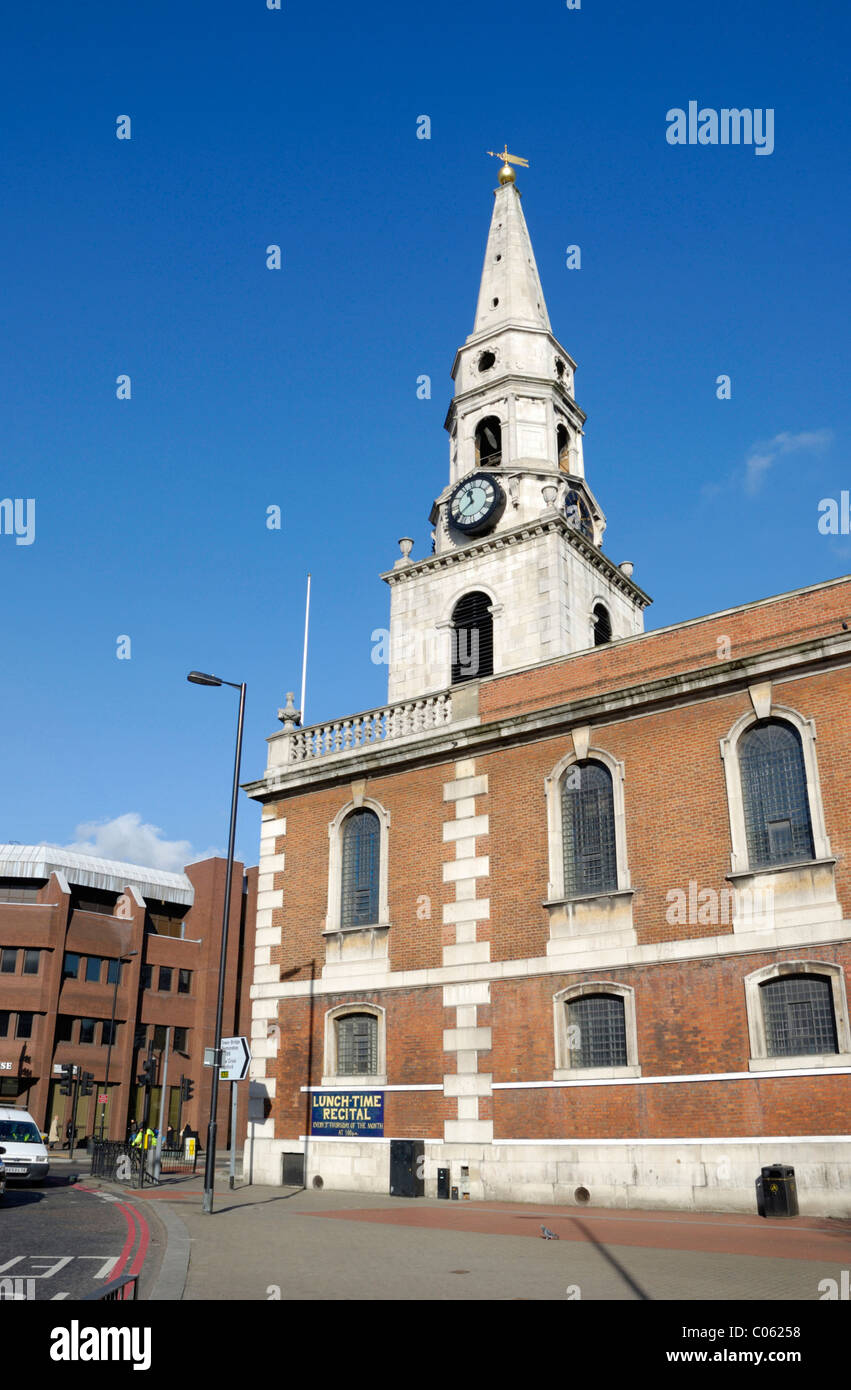 St George the Martyr with St Jude Church in Borough High Street, London, England Stock Photo