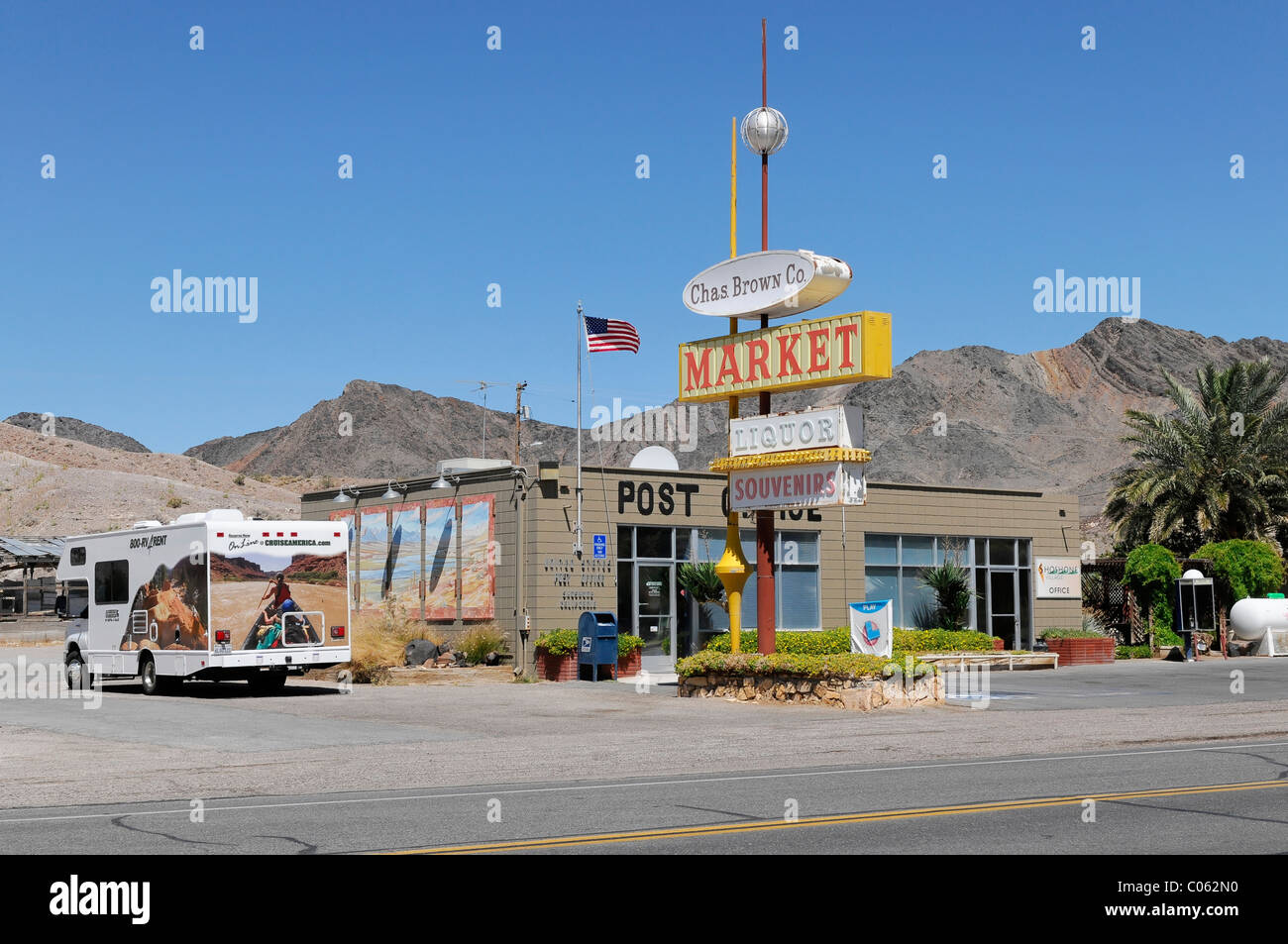 Post Office Market, near Death Valley National Park, California, USA