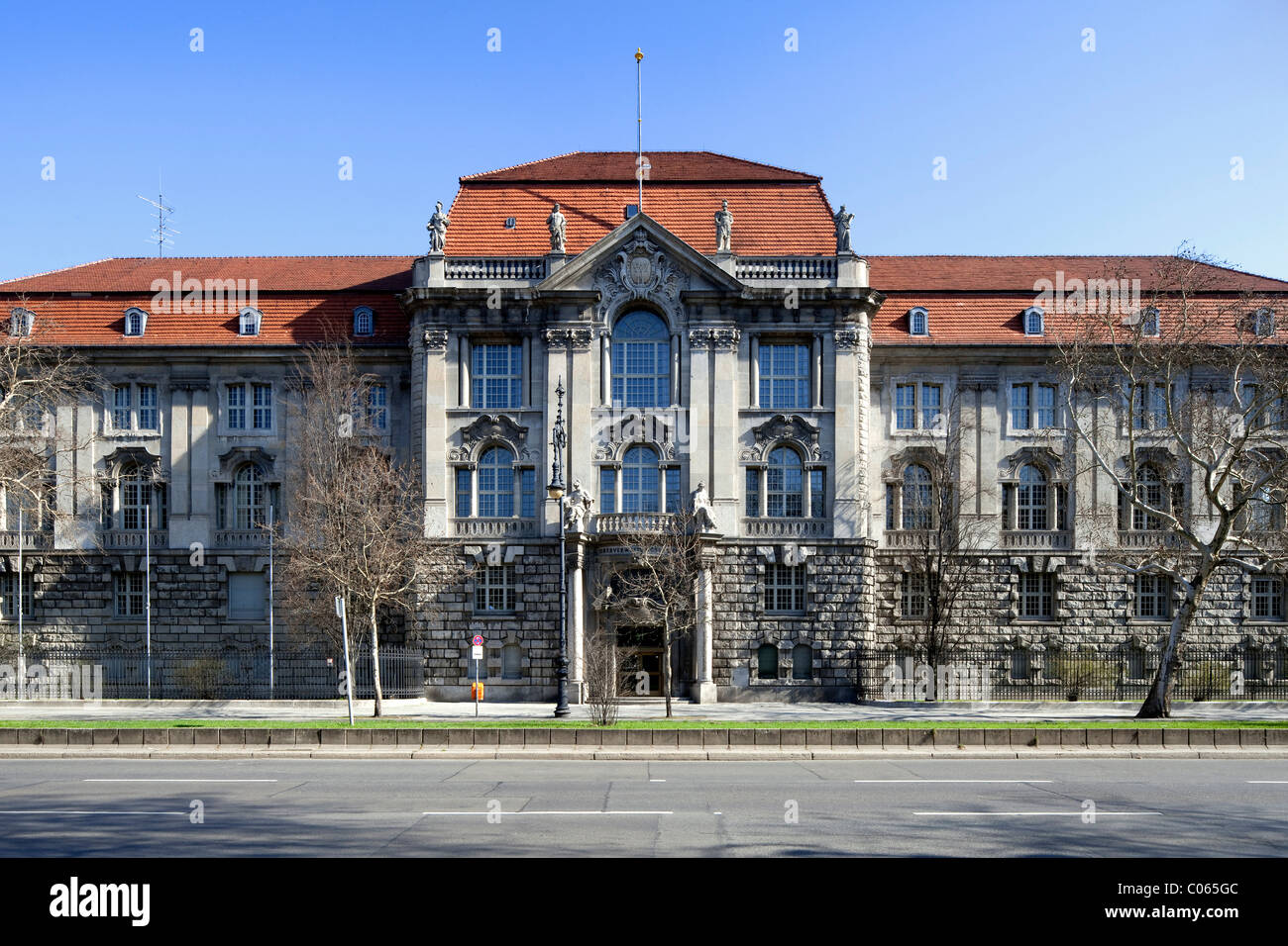 Higher Administrative Court of Berlin-Brandenburg, former Federal Administrative Court, Charlottenburg, Berlin, Germany, Europe Stock Photo