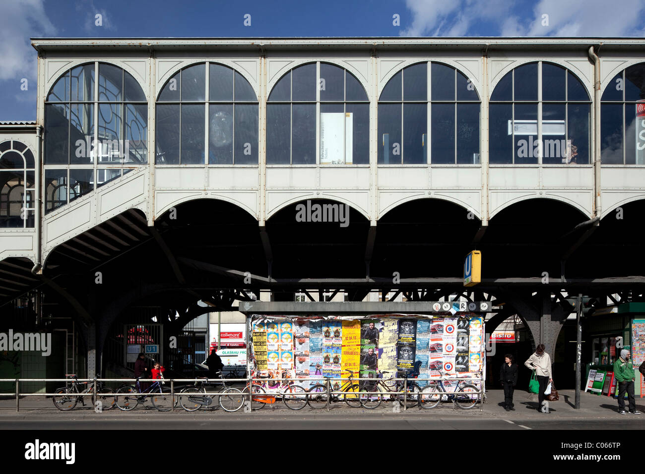 Goerlitzer Bahnhof metro station, Kreuzberg, Berlin, Germany, Europe Stock Photo