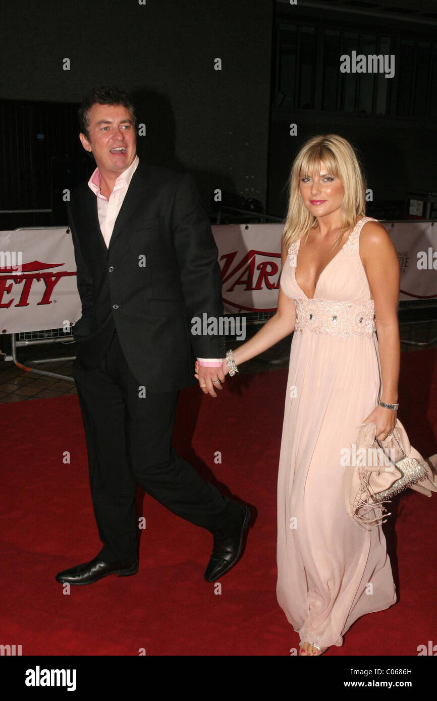 Shayne Ritchie Shane Richie and wife Christie National Movie Awards held at the Royal ...