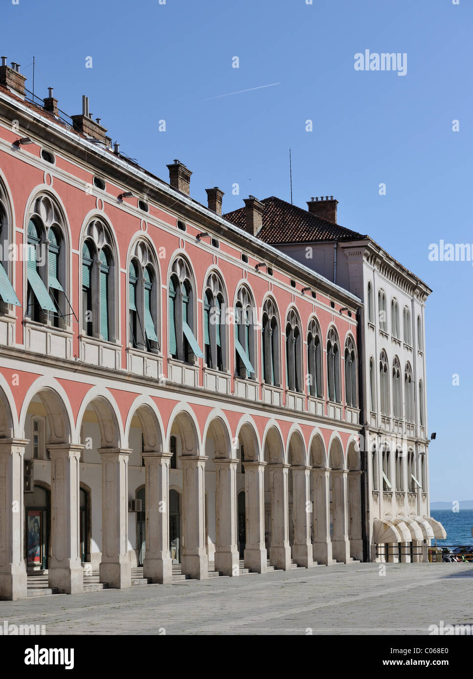 Croatia croatian arcade architecture building buildings hi-res stock ...