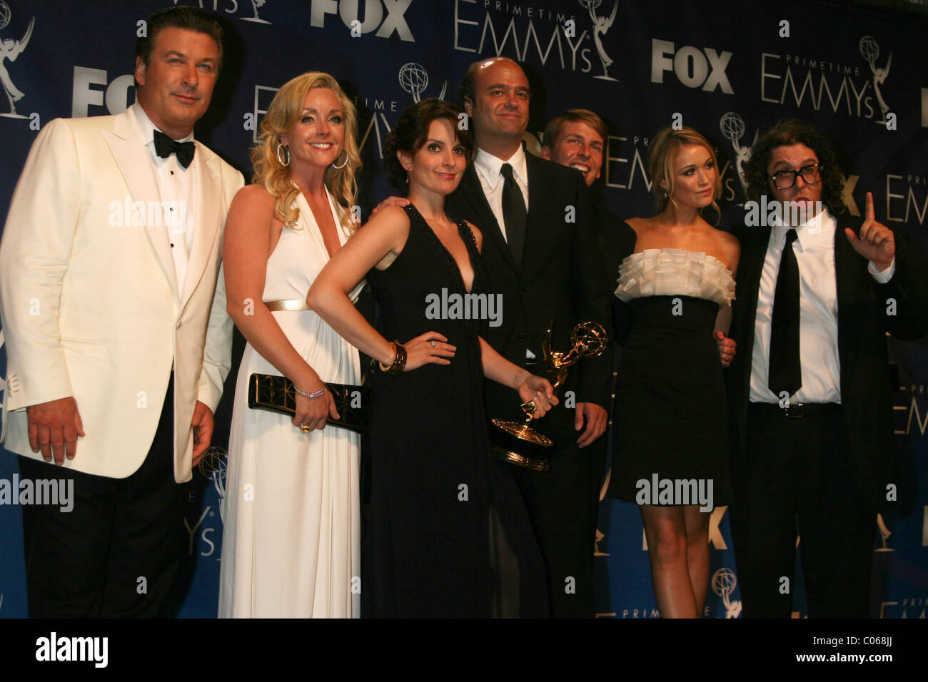 30 Rock Cast The 59th Primetime Emmy Awards at The Shrine Auditorium ...