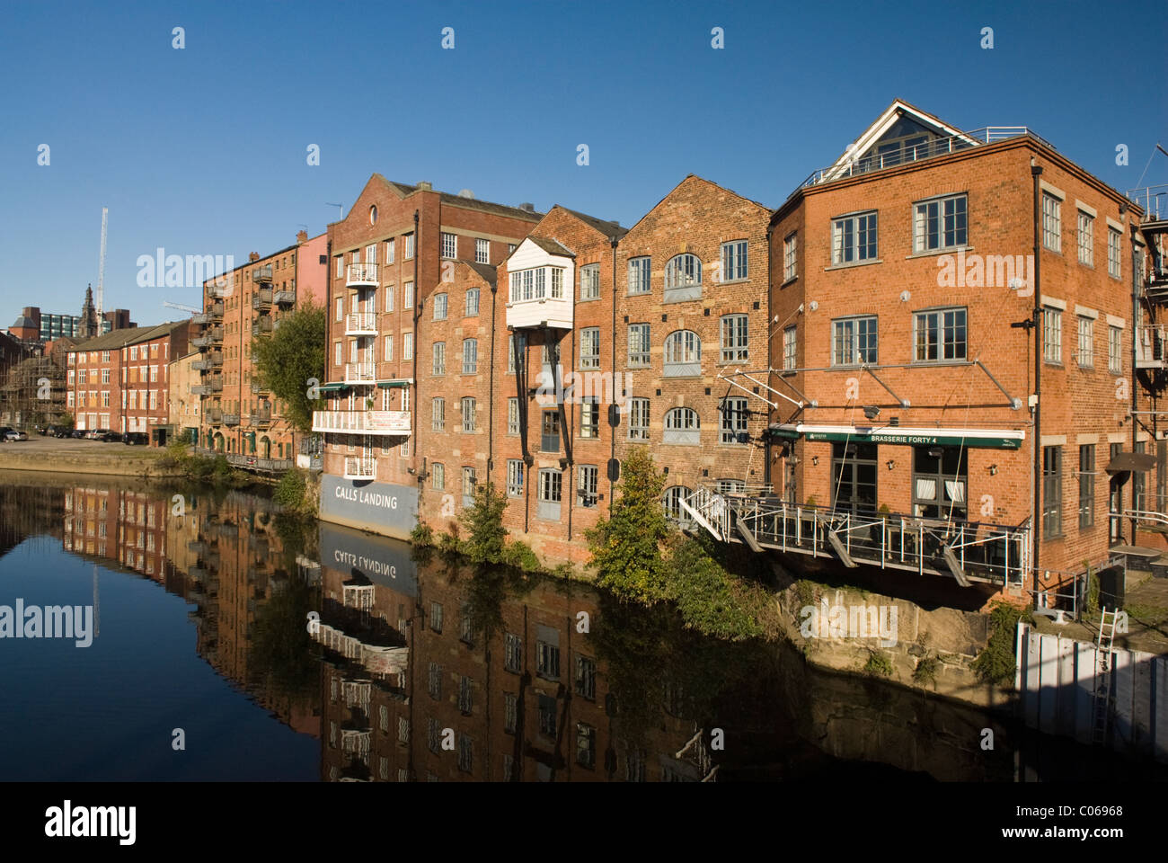 Brewery Wharf, Leeds, West Yorkshire, England. Stock Photo