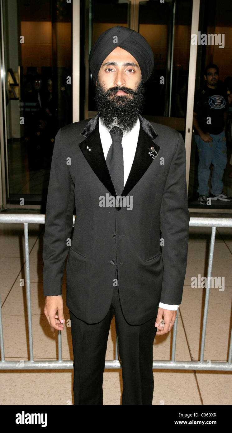 Waris Ahluwalia  New York Film Festival's opening night premiere of Wes Anderson's 'The Darjeeling Limited' at Avery Fisher Stock Photo